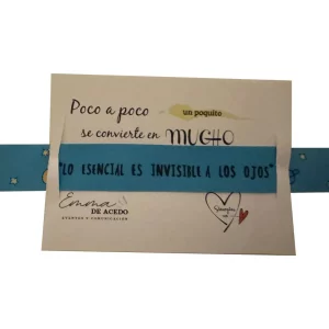 Pulsera Lo esencial es invisible a los Ojos