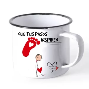 Taza Que tus pasos Inspiren